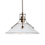 Hubbardton Forge Henry 15" Wide Outdoor Pendant Coastal Bronze / Frosted