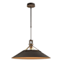 Hubbardton Forge Henry 24" Wide Outdoor Pendant Coastal Dark Smoke