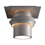 Hubbardton Forge Twilight 6" Wide Semi-Flush Outdoor Ceiling Fixture Coastal Burnished Steel