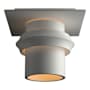 Hubbardton Forge Twilight 6" Wide Semi-Flush Outdoor Ceiling Fixture Coastal White