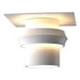 Hubbardton Forge Twilight 9" Wide Semi-Flush Outdoor Ceiling Fixture Coastal White