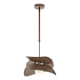 Hubbardton Forge Hibiscus 19" Wide Outdoor Pendant Coastal Bronze