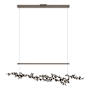 Hubbardton Forge Coral 56" Wide Abstract Linear Pendant Bronze / Oil Rubbed Bronze