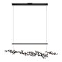 Hubbardton Forge Coral 56" Wide Abstract Linear Pendant Black / Oil Rubbed Bronze