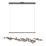 Hubbardton Forge Coral 56" Wide Abstract Linear Pendant Oil Rubbed Bronze / Bronze