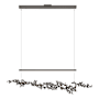 Hubbardton Forge Coral 56" Wide Abstract Linear Pendant Oil Rubbed Bronze / Oil Rubbed Bronze
