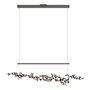 Hubbardton Forge Coral 56" Wide Abstract Linear Pendant Natural Iron / Bronze
