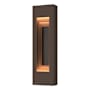 Hubbardton Forge Art Alchemy 2 Light 28" Tall Outdoor Wall Sconce Coastal Bronze / Coastal Oil Rubbed Bronze