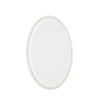 Hubbardton Forge Beveled Oval 22-5/16"W x 31-11/16"H Oval Beveled Aluminum Accent Mirror Sterling