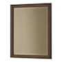 Hubbardton Forge Rook 20-13/16"W x 26-13/16"H Rectangular Beveled Steel Accent Mirror Bronze