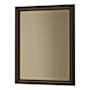 Hubbardton Forge Rook 20-13/16"W x 26-13/16"H Rectangular Beveled Steel Accent Mirror Oil Rubbed Bronze
