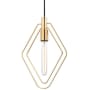 Hudson Valley Lighting Masonville Single Light 10" Wide Mini Pendant Aged Brass