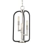 Hudson Valley Lighting Angler 3 Light 10" Wide Taper Candle Pendant Polished Nickel