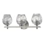 Hudson Valley Lighting Burns 3 Light 19" Wide Bathroom Vanity Light Satin Nickel