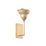Hudson Valley Lighting Alora 15" Tall Wall Sconce Vintage Gold Leaf / Gilded Ivory