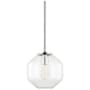 Hudson Valley Lighting Bennett 9" Wide Mini Pendant Polished Nickel