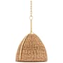 Hudson Valley Lighting Woodlawn 19" Wide Pendant with Rope Shade Vintage Gold Leaf