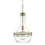 Hudson Valley Lighting Hagen Single Light 11" Wide Pendant Aged Brass