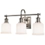 Hudson Valley Lighting Keswick 3 Light 21" Wide Bathroom Vanity Light Satin Nickel