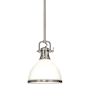 Hudson Valley Lighting Randolph Single Light 10" Wide Pendant Satin Nickel