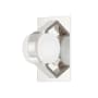 Hudson Valley Lighting Orbit 8" Tall LED Wall Sconce Polished Nickel
