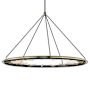 Hudson Valley Lighting Chambers 15 Light 58" Wide Ring Chandelier Aged Old Bronze