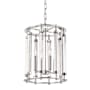 Hudson Valley Lighting Haddon 4 Light 12" Wide Crystal Chandelier Polished Nickel