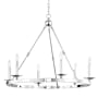 Hudson Valley Lighting Allendale 6 Light 36" Wide Taper Candle Chandelier Polished Nickel
