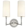 Hudson Valley Lighting Dillon 2 Light 14" Tall Wall Sconce Polished Nickel