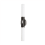 Hudson Valley Lighting Crewe 2 Light 26" Tall Wall Sconce Polished Nickel