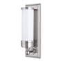 Hudson Valley Lighting Everett Single Light 14" Tall Bathroom Sconce Satin Nickel