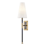 Hudson Valley Lighting Bowery Single Light 22" Tall Wall Sconce Aged Old Bronze