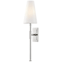 Hudson Valley Lighting Bowery Single Light 22" Tall Wall Sconce Polished Nickel