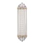 Hudson Valley Lighting Albion Single Light 7" Wide Integrated LED Bath Bar Aged Brass