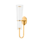 Hudson Valley Lighting Vancouver 20" Tall Wall Sconce Aged Brass