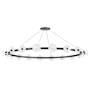 Hudson Valley Lighting Austen 18 Light 58" Wide Ring Chandelier Aged Old Bronze