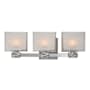 Hudson Valley Lighting Hartsdale 3 Light 19" Wide Bathroom Vanity Light Satin Nickel