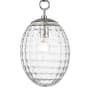 Hudson Valley Lighting Venice Single Light 9" Wide Mini Pendant Polished Nickel