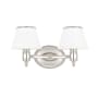 Hudson Valley Lighting Richmond 2 Light 15" Wide Bathroom Vanity Light Polished Nickel