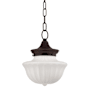 Hudson Valley Lighting Dutchess Single Light 9" Wide Mini Pendant Old Bronze