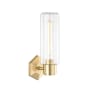 Hudson Valley Lighting Roebling 15" Tall Wall Sconce Aged Brass