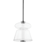 Hudson Valley Lighting Palermo 13" Wide LED Pendant Black Nickel