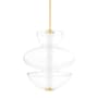 Hudson Valley Lighting Palermo 19" Wide LED Pendant Aged Brass