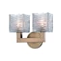 Hudson Valley Lighting Sagamore 2 Light 11" Wide LED Bathroom Vanity Light Aged Brass
