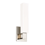 Hudson Valley Lighting Livingston Single Light 14" Tall Bathroom Sconce Polished Nickel