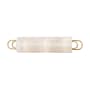 Hudson Valley Lighting Buckley 3 Light 25" Wide Bath Bar Aged Brass