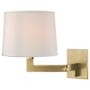 Hudson Valley Lighting Fairport Single Light 11" Tall Wall Sconce Aged Brass