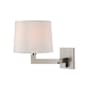 Hudson Valley Lighting Fairport Single Light 11" Tall Wall Sconce Polished Nickel