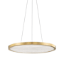Hudson Valley Lighting Eastport 24" Wide LED Pendant Aged Brass