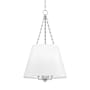 Hudson Valley Lighting Burdett 8 Light 22" Wide Pendant Polished Nickel